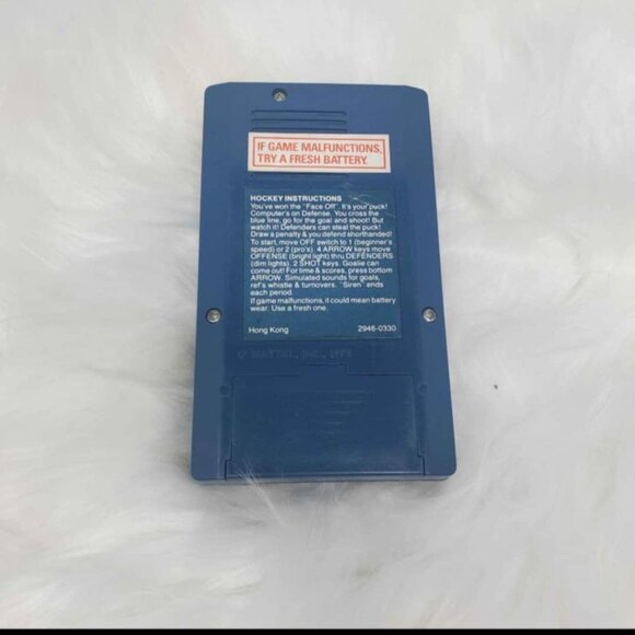 Vintage Mattel Electronics Hockey 1978 Hand Held Video Game Tested Works! - Picture 2 of 4